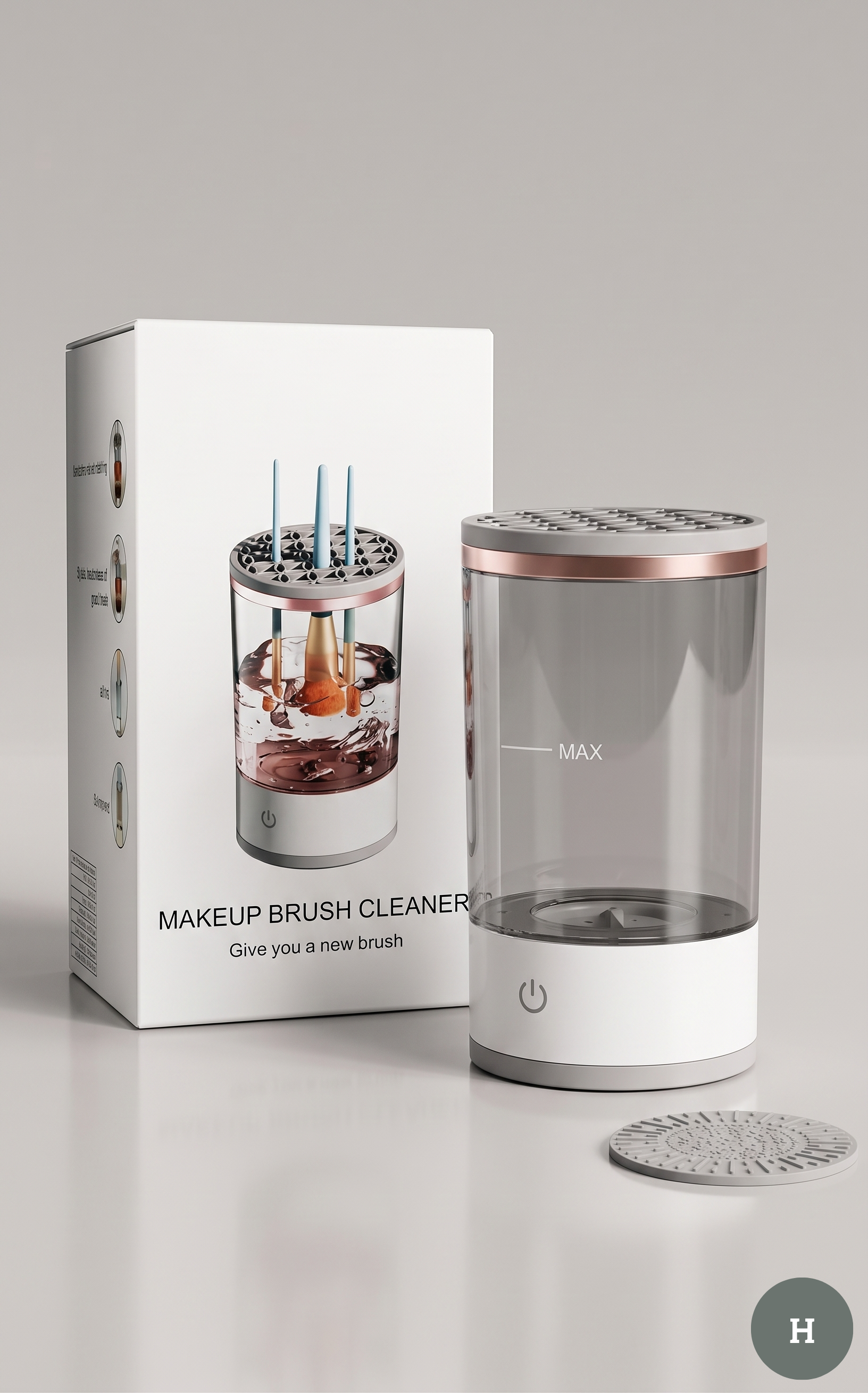 Nettoyeur Électrique de Pinceaux Maquillage
